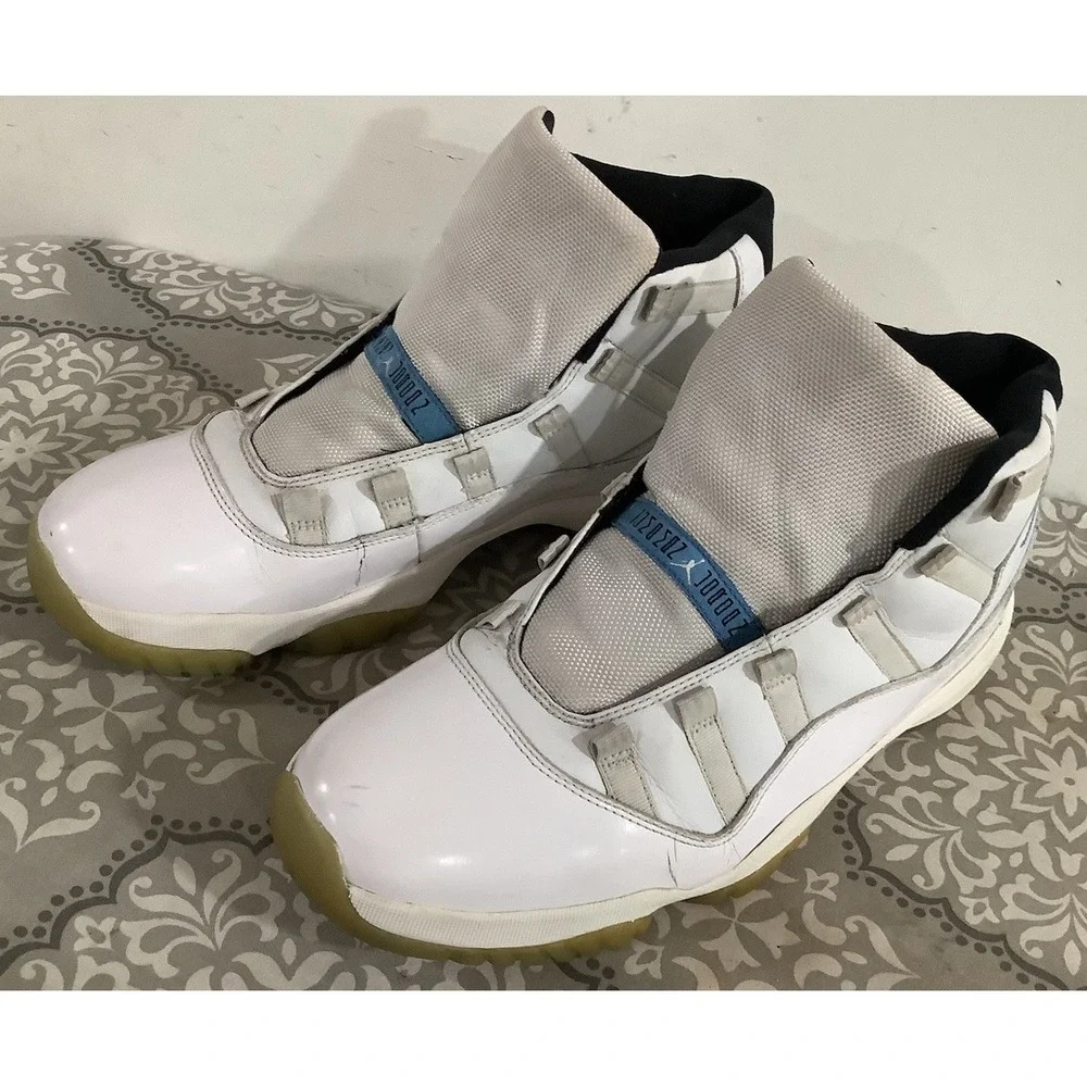 Size 10 - Jordan 11 High Legend Blue 2014 USED